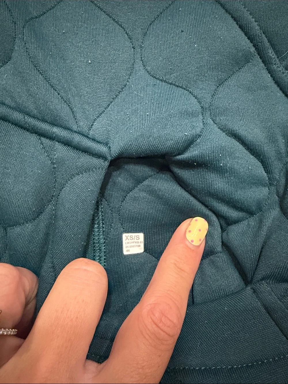Woman’s Quilted Half-Zip Pullover Jacket